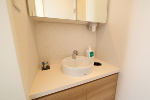 お化粧直しコーナー